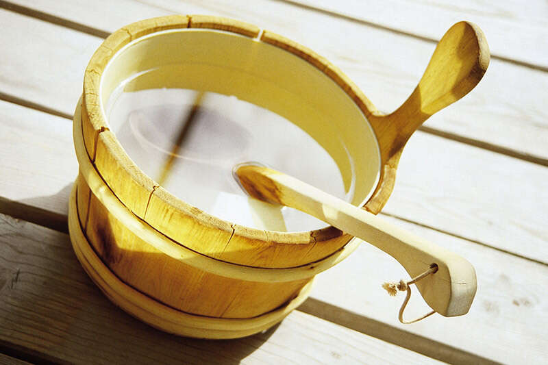 Aufgusskübel für die Sauma