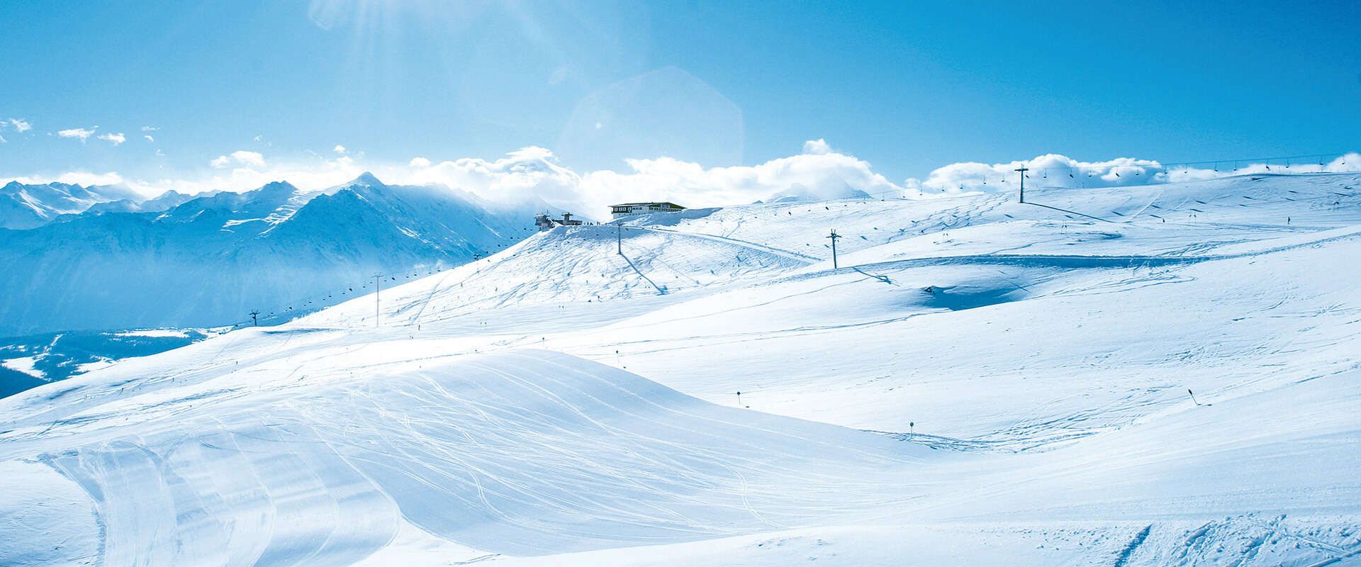 Zillertal ski area in Tyrol